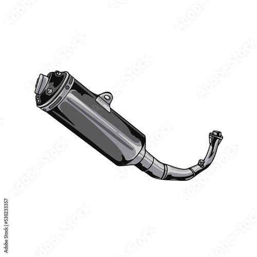 Motorcycle Part Exhaust  photo