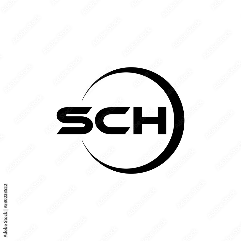 SCH letter logo design with white background in illustrator, cube logo, vector logo, modern alphabet font overlap style. calligraphy designs for logo, Poster, Invitation, etc. SCH letter logo design with white background in illustrator, cube logo, vector logo, modern alphabet font overlap style. calligraphy designs for logo, Poster, Invitation, etc.