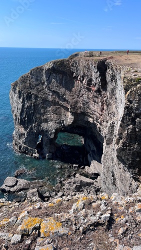 rocks and sea