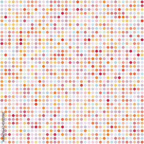 Multicolor background, colorful vector texture with circles. Splash effect banner. Dotted abstract illustration with blurred drops of rain. Seamless pattern for fabric, textile