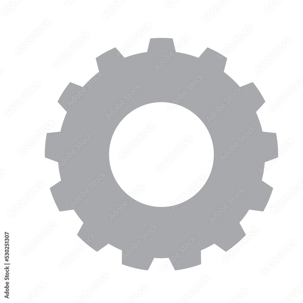 Wheel gear icon