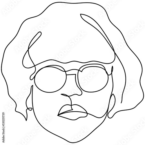Woman line drawing, Continuous line drawing art, Vector line illustration, Minimalist Black White Drawing Artwork, Black and white vector illustration, Modern continuous line art.