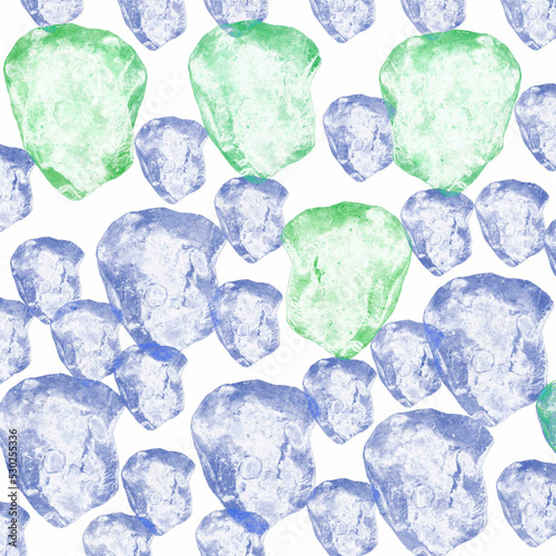 background with ice