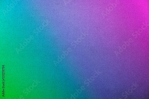 Green turquoise blue purple magenta pink abstract pattern. Color gradient. Rainbow colorful background with space for design. Magical, magic, fantasy, unicorn, ethereal, dream.