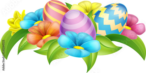 Easter Eggs Design Element