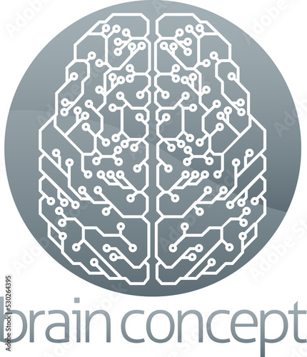 Circle brain computer circuit