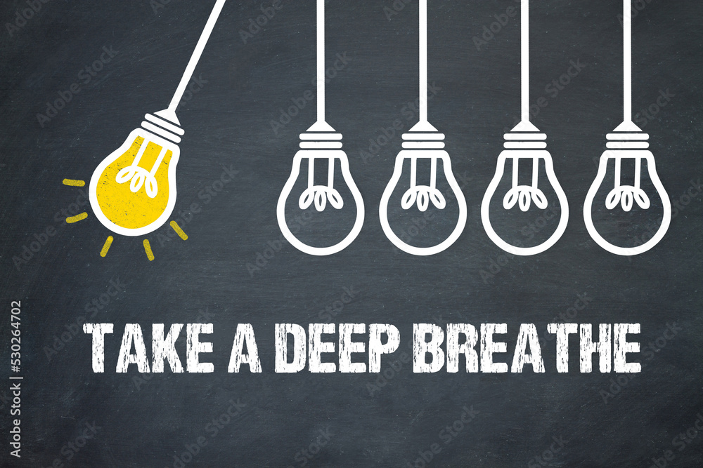 Fototapeta premium Take a deep breathe