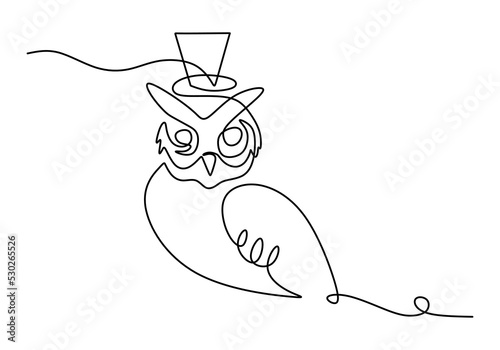 One continuous single line ...