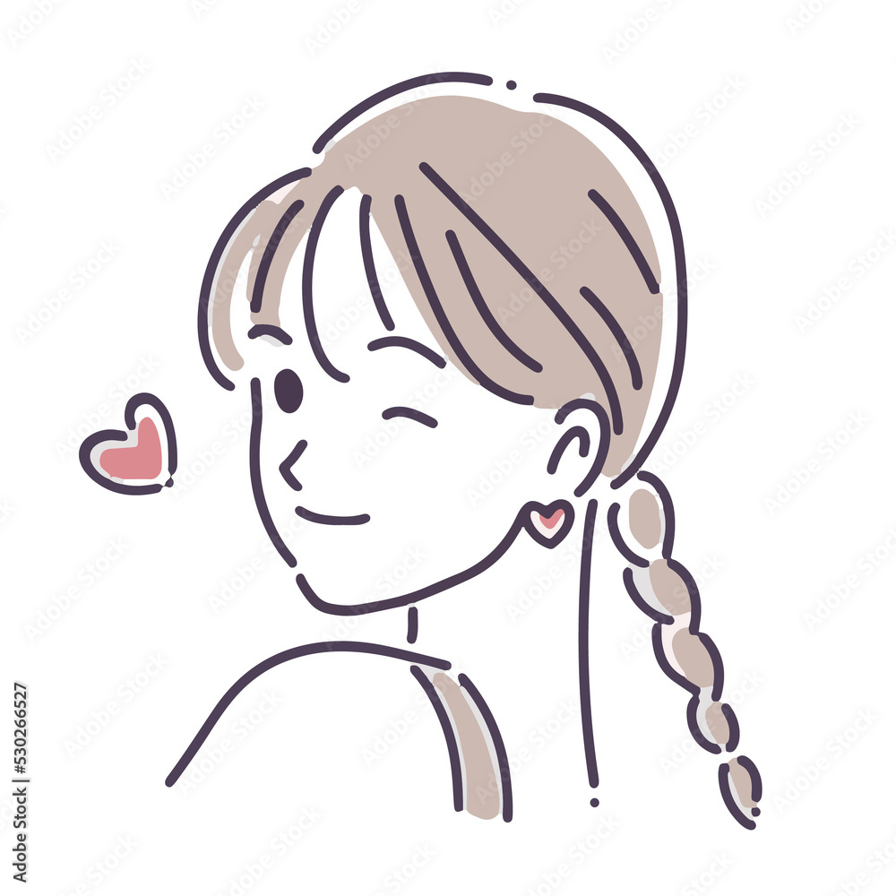 女性のイラスト 女性のイラスト