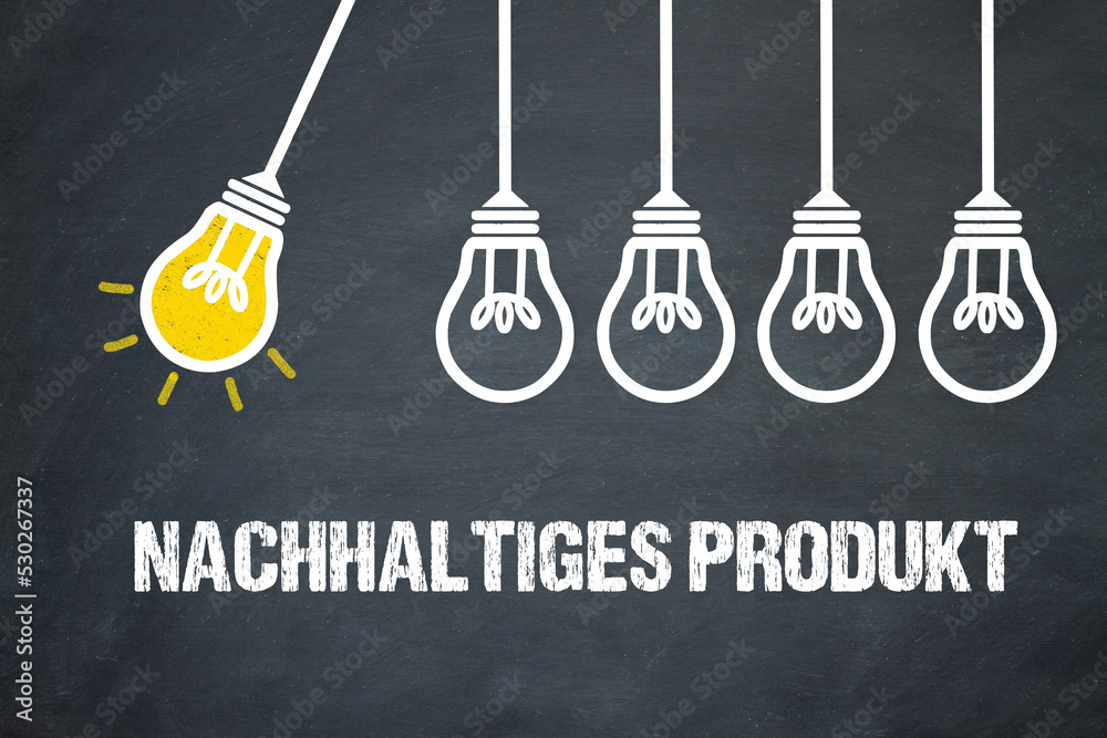Fototapeta premium Nachhaltiges Produkt 