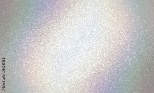 Sanded iridescent halftone ombre textured empty background. Subtle shimmer.