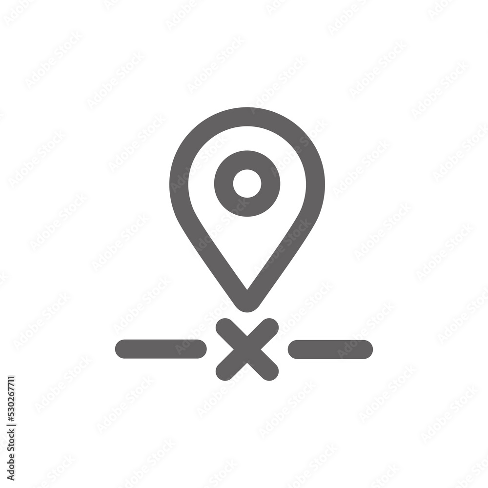 location pin icon. Perfect for map icon or user interface applications. vector sign and symbol location pin icon. Perfect for map icon or user interface applications. vector sign and symbol
