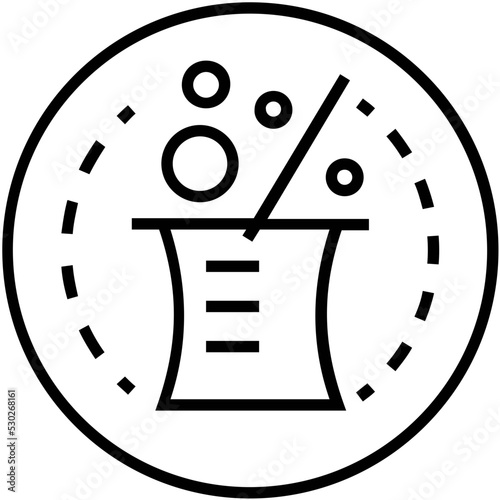 Tricks Line Vector Icon