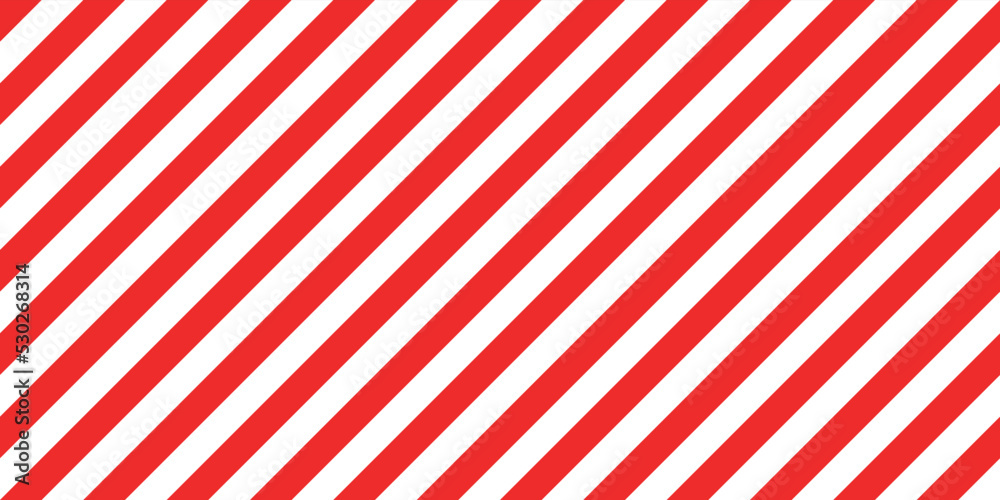 Obraz premium Seamless pattern with red and white striped lines background. Vector illustration.