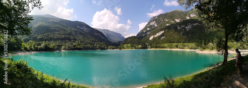 Lago die Tenno - lake in the mountains