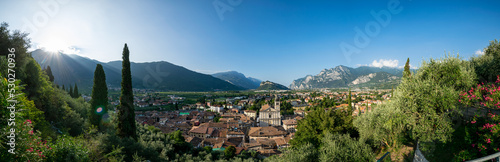Panorama of Arco