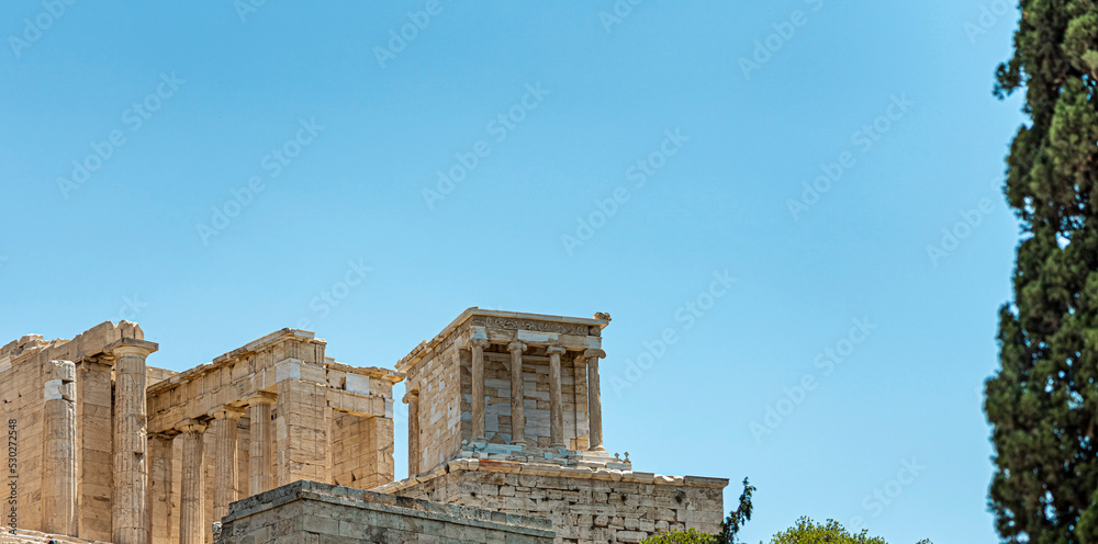 Obraz premium Temple of Athena Nike Propylea