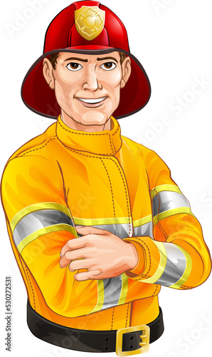Fireman cartoon