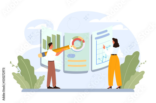 Business analytics. Financial operation optimization, strategy development,