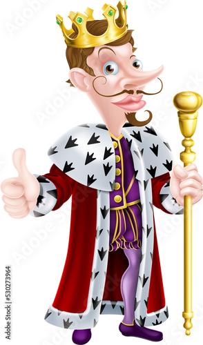 Cartoon King Graphic