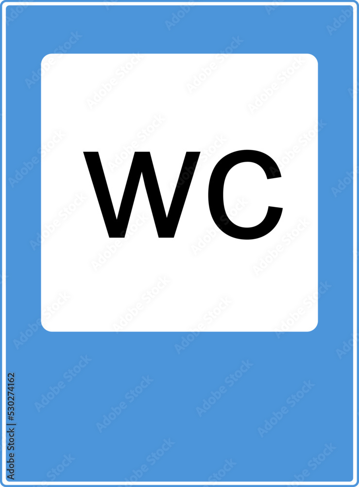 Toilet. Road signs of the service. Vector image. Toilet. Road signs of the service. Vector image.