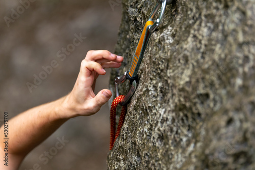 climbing toprope photo