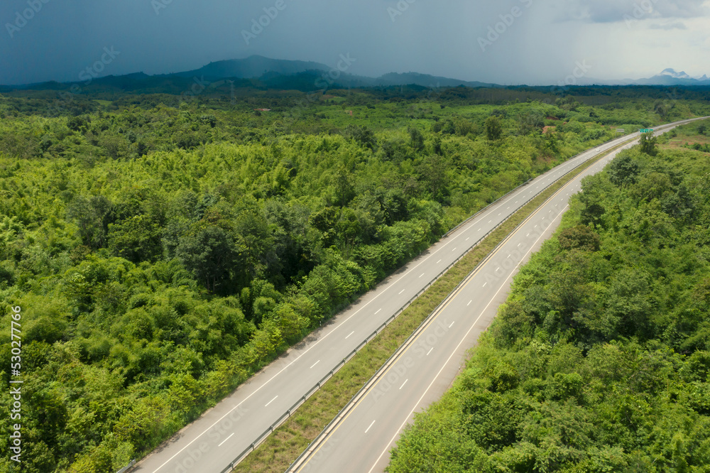 Fototapeta premium Vientiane - VangVieng Expressway in laos