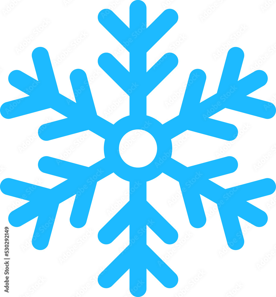 Obraz premium Snowflakes icon