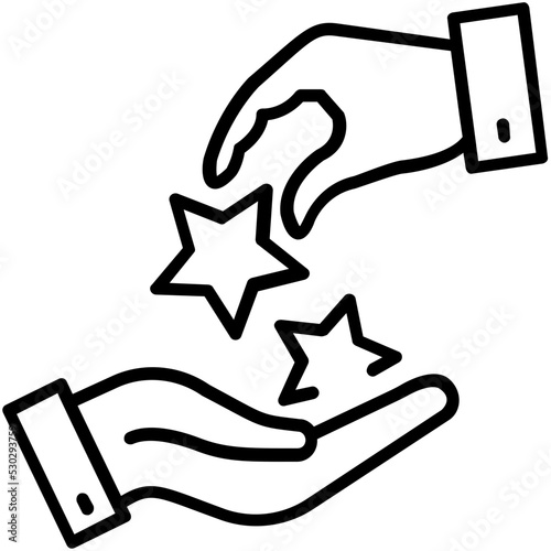 Commitment Line Vector Icon