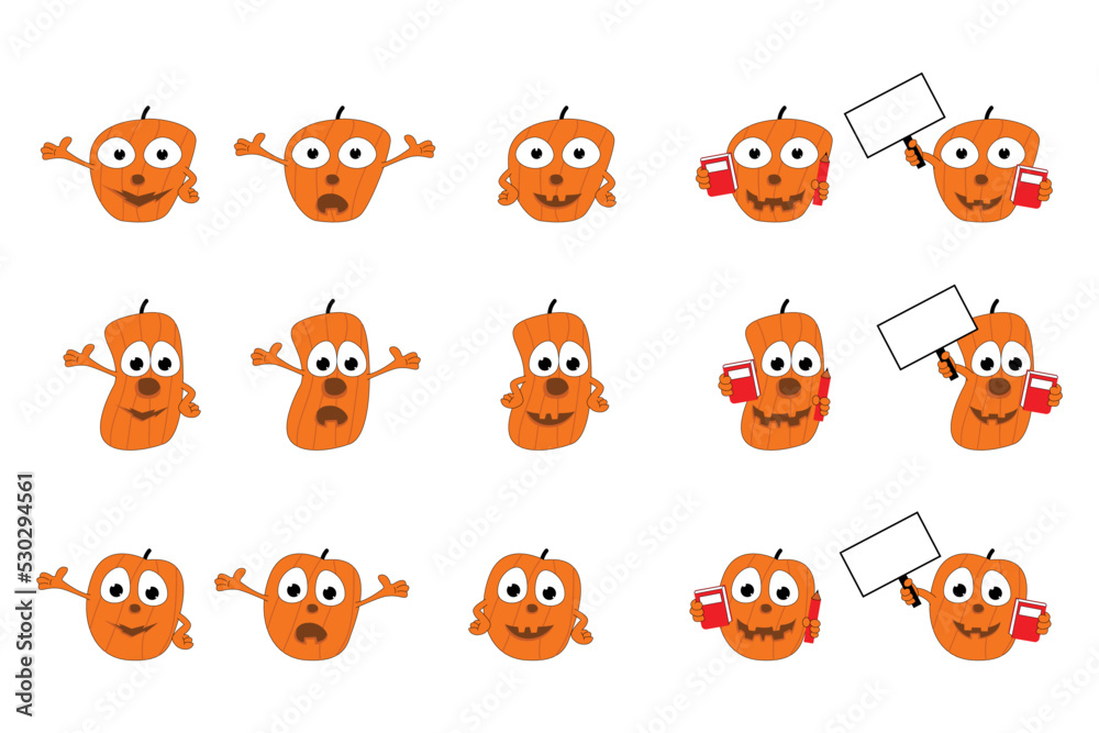 cute pumpkin cartoon character graphic cute pumpkin cartoon character graphic