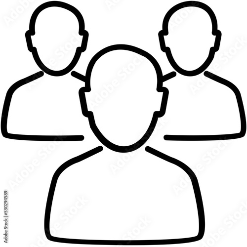 Vacancy Line Vector Icon