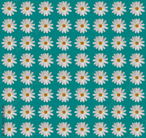 Floral wrapping paper design