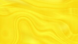 Bright yellow smooth blurred waves abstract background
