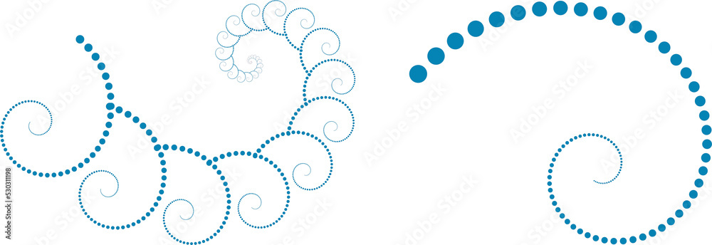 Elegant swirly background illustration with repeating circles, curves and swirls Elegant swirly background illustration with repeating circles, curves and swirls