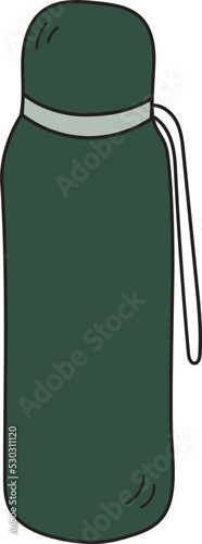 camping_thermos bottle