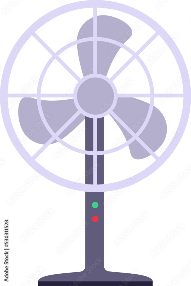 Pedestal fan Home Appliance. Vector illustration Pedestal fan Home Appliance. Vector illustration