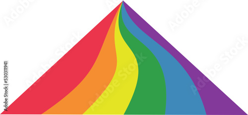 LGBTQ_Rainbow Track Vector