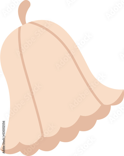 Sauna hat icon. Vector illustration