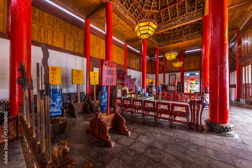 Mufu prefecture palace In Lijiang Yunnan China
