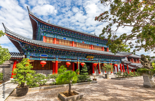 Mufu prefecture palace In Lijiang Yunnan China