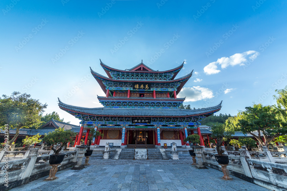 Mufu Palace in Lijiang Yunnan China