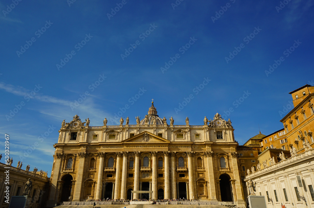 Rome - church of St. Peter's Basilica, Italy.