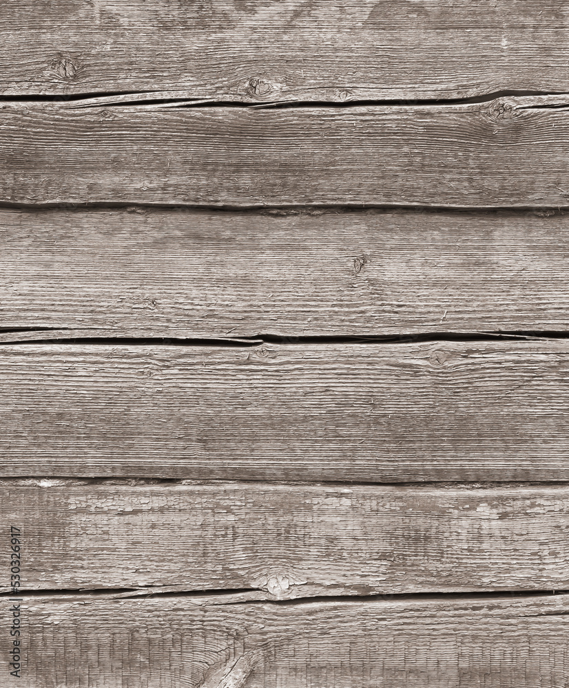 Fototapeta premium Old wood texture background. Horizontal wood planks. Rustic style.