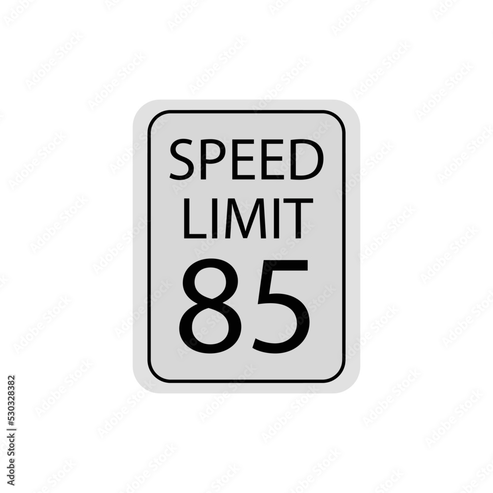 a vector in the form of a speed limit symbol on the road a vector in the form of a speed limit symbol on the road