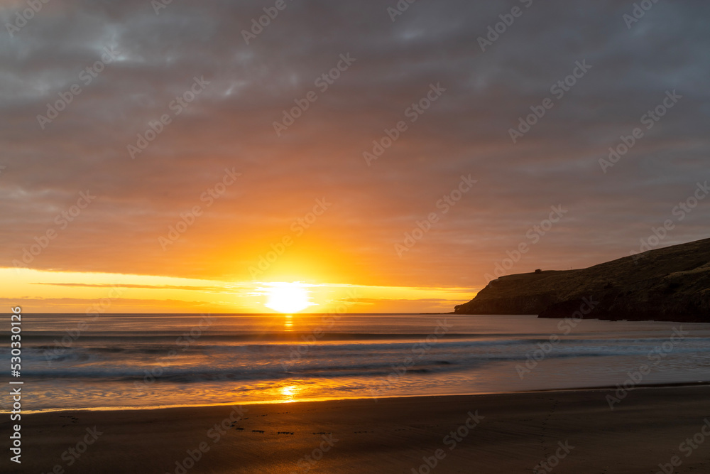 sunrise at taylors mistake beach christchurch sunrise at taylors mistake beach christchurch