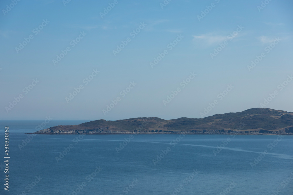 view overlooking woolacombe