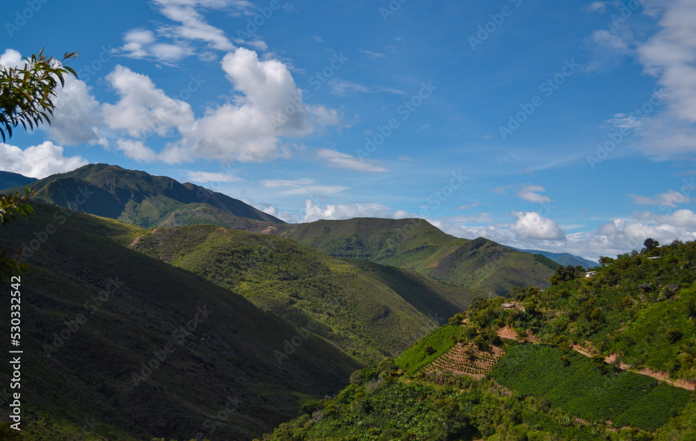 Obraz premium landscape with blue sky