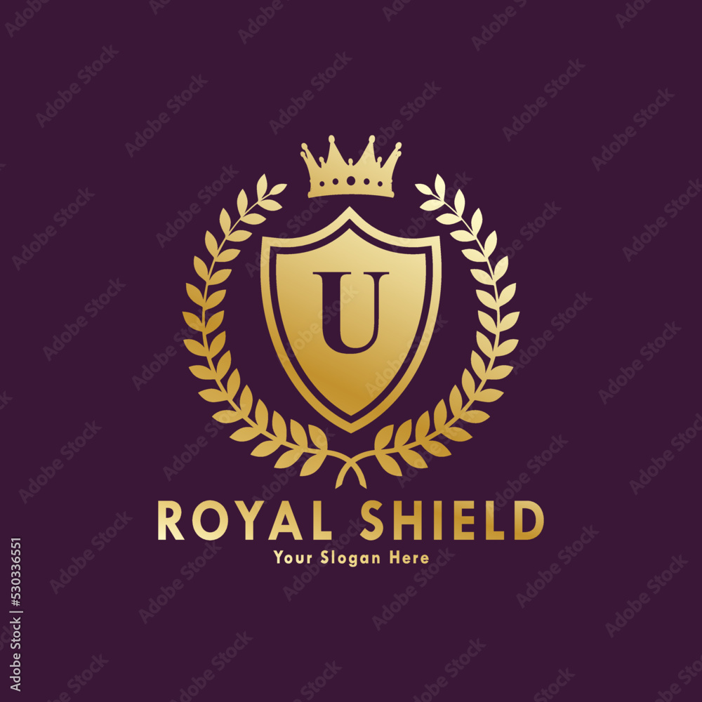 Fototapeta premium Letter U Logo