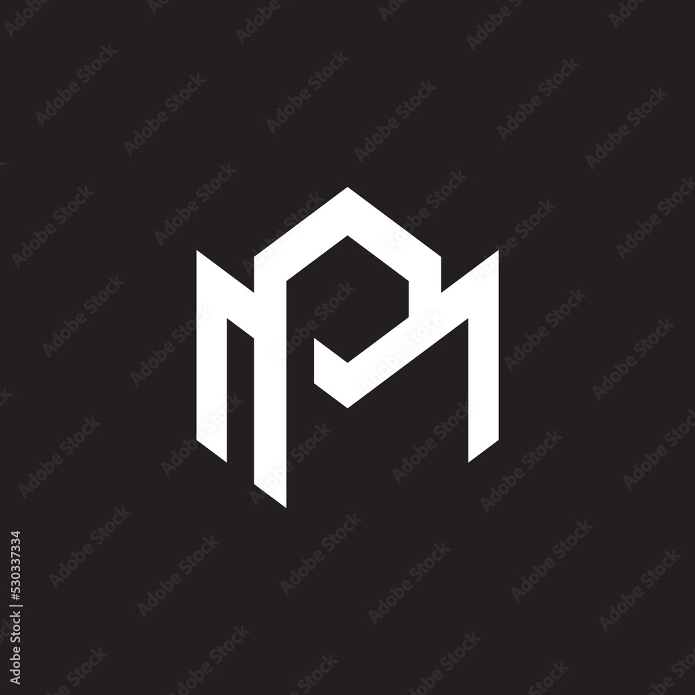 Initial MP letter Logo Design vector Template , logo letter mp , logo mp pm combination Initial MP letter Logo Design vector Template , logo letter mp , logo mp pm combination