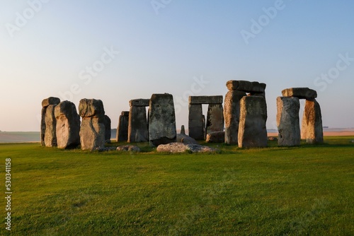 Stonehenge Stonehenge Sky Natural landscape Megalith Grass photo